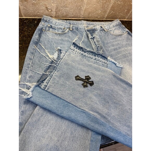 Chrome Hearts Levi’s Denim Jeans Size 40 Like New - Picture 5 of 12